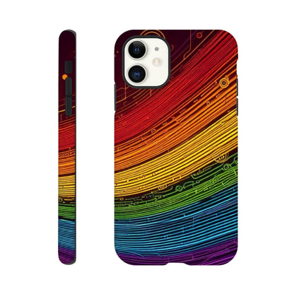 Mobile Phone Case - Pride Strings - IPhone Case - Samsung Case - Clear - Flexi - Bio - Slim - Tough - LGBTQIA+ Mobile Phone Cases