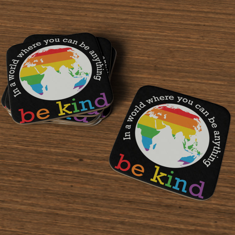 Coasters - Be Kind Manta Coaster Set