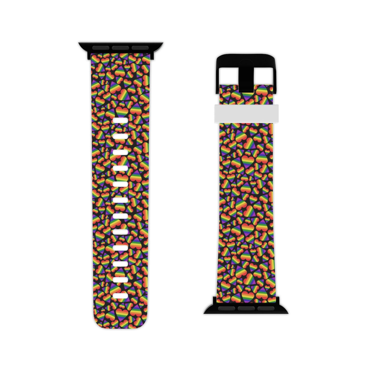 Accessories - Jelly Pride Hearts Watch Band For Apple Watch