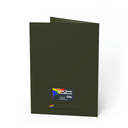 Blank Greeting Card - In Plain Sight - LGBTQIA+ Queer Pride Blank Greeting Card