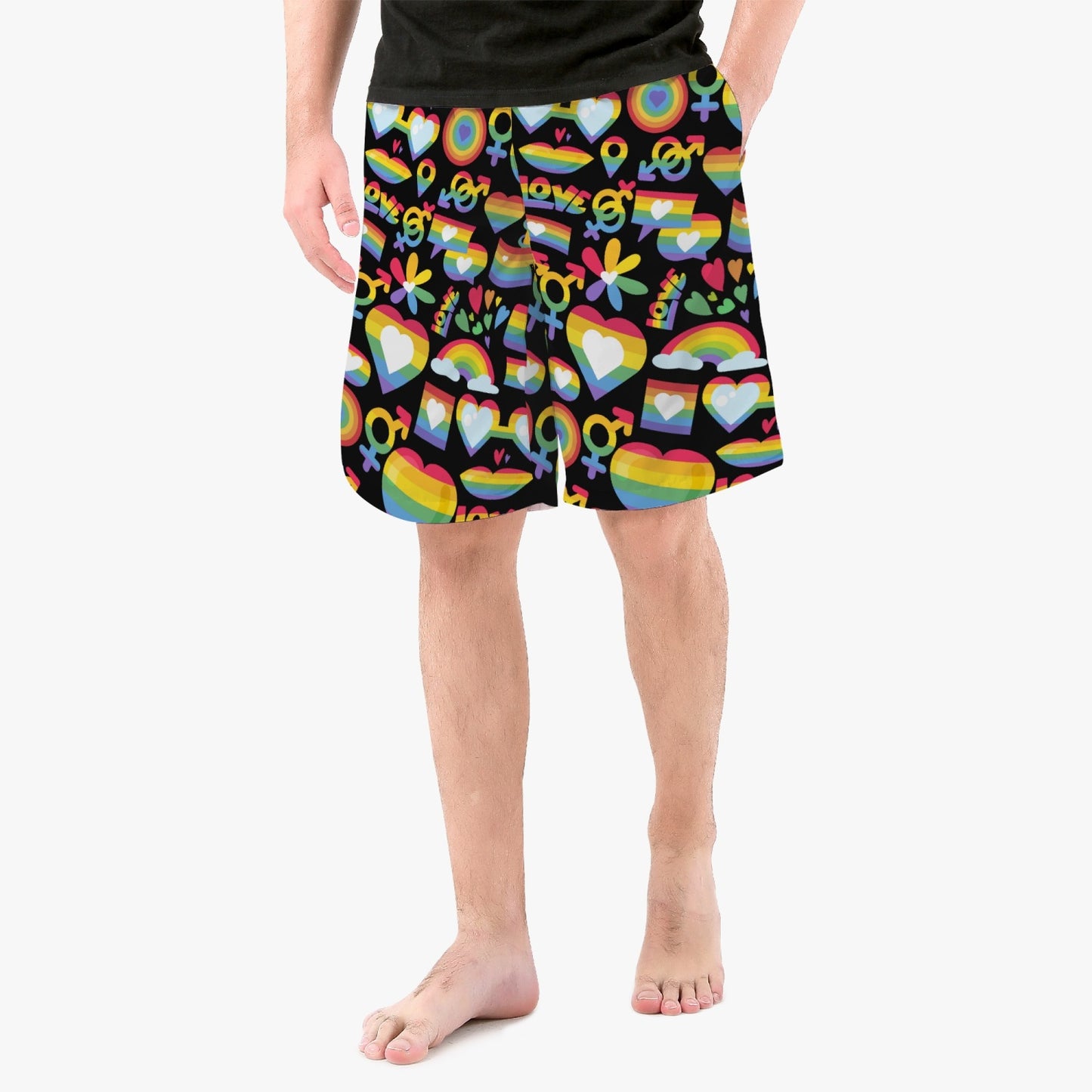 LGBTQIA+ Queer Pride Sassy Pants Boardshorts