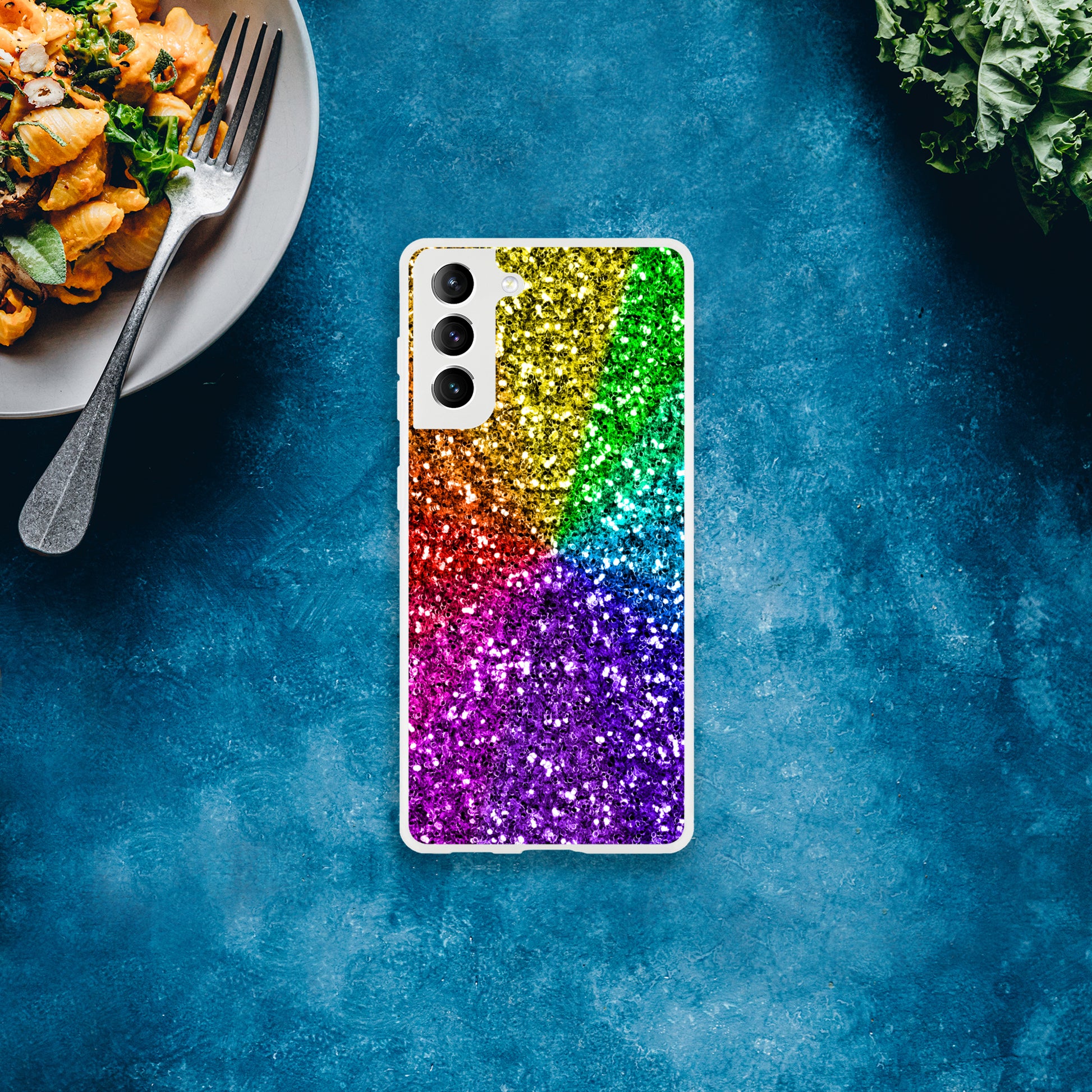 Mobile Phone Case - Pride Glitter Flexi Phone Case