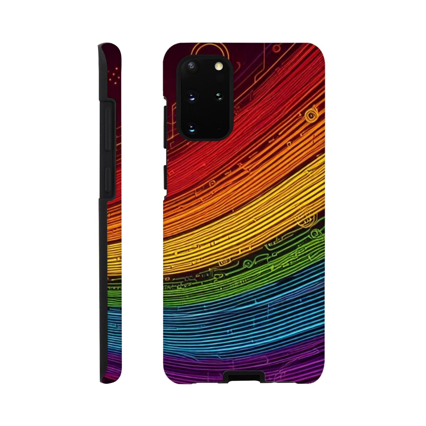 Mobile Phone Case - Pride Strings - IPhone Case - Samsung Case - Clear - Flexi - Bio - Slim - Tough - LGBTQIA+ Mobile Phone Cases