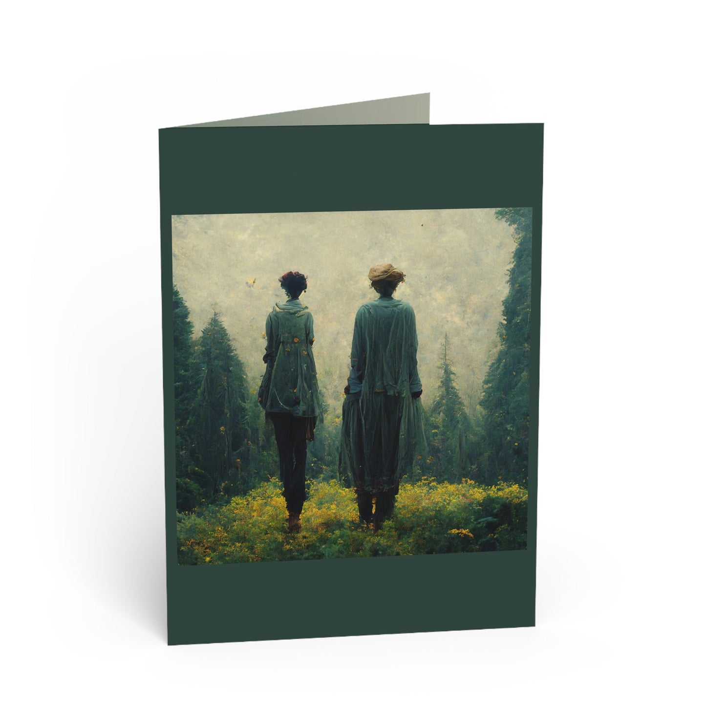 Blank Greeting Card - The Afternoon - LGBTQIA+ Queer Pride Blank Greeting Card