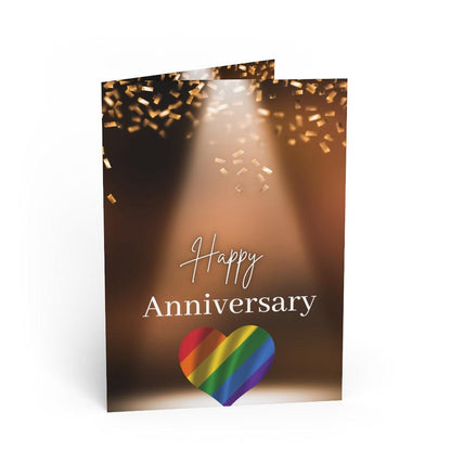 Greeting Card - LGBTQIA+ Shine Anniversary Greeting Card