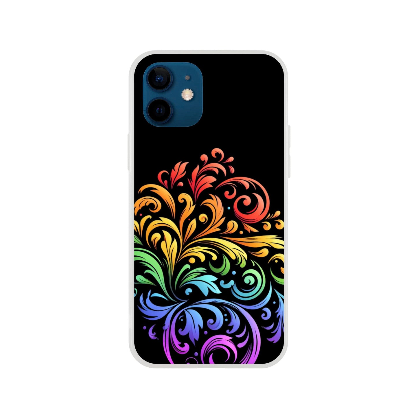 Mobile Phone Case - Pride Ferns- IPhone Case - Samsung Case - Clear - Flexi - Bio - Slim - Tough - LGBTQIA+ Mobile Phone Cases