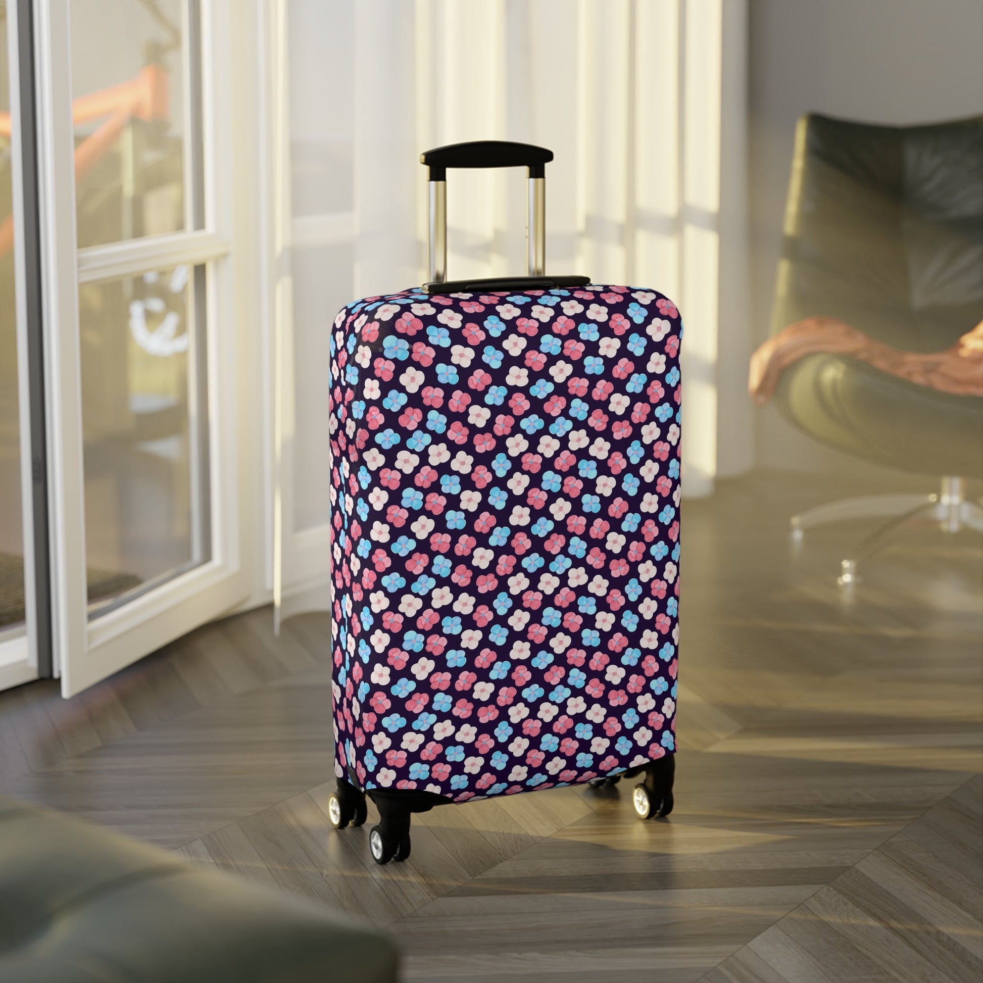 Accessories - Trans Pride Flower Luggage Cover