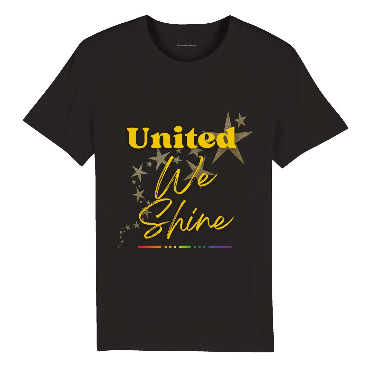 T-Shirt - United We Shine Organic Crewneck T-Shirt