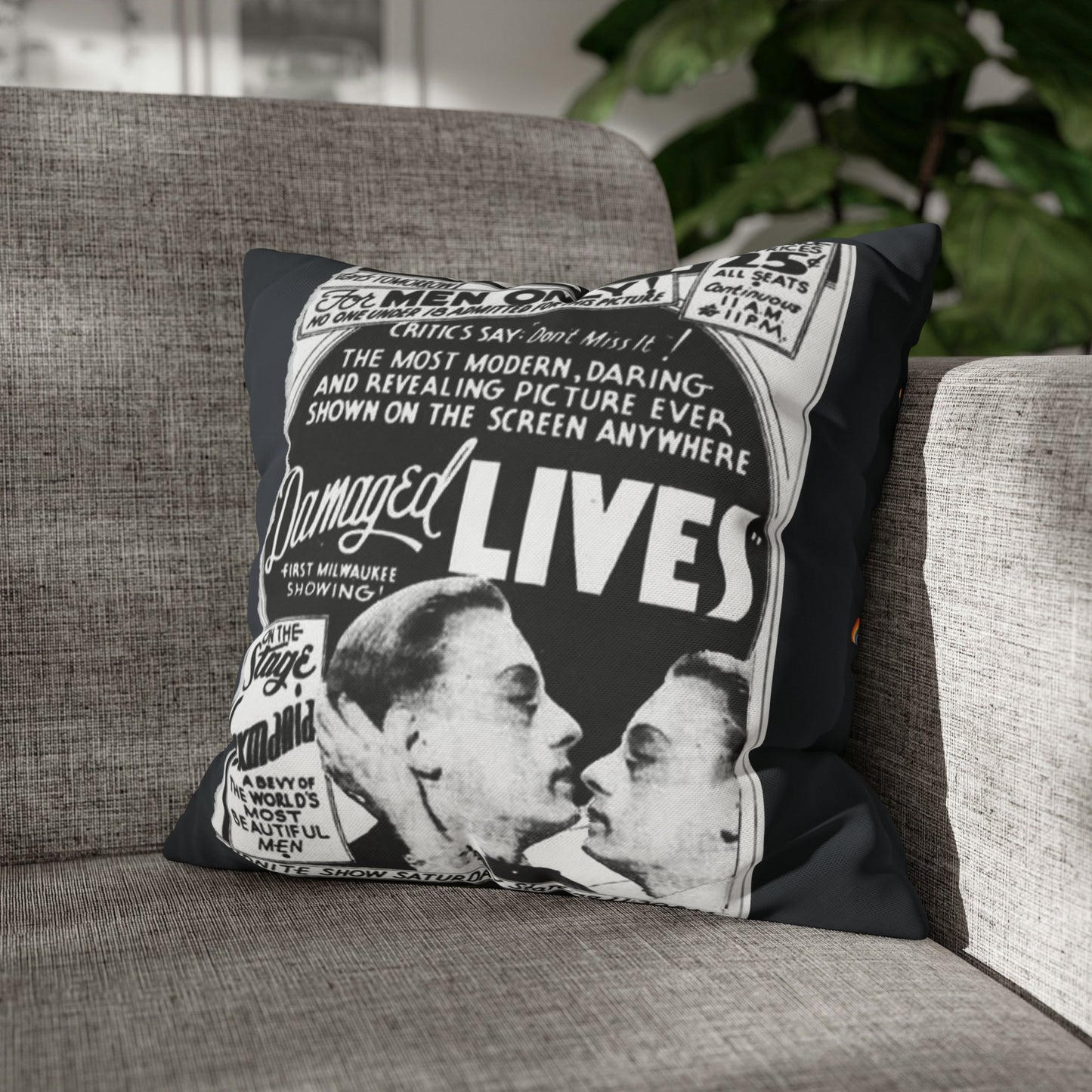 Cushion Cover - Damaged Lives Cushion Cover