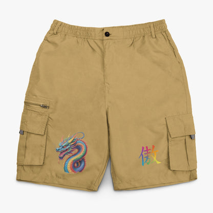 LGBTQIA+ Queer Dragon Pride Cargo Shorts