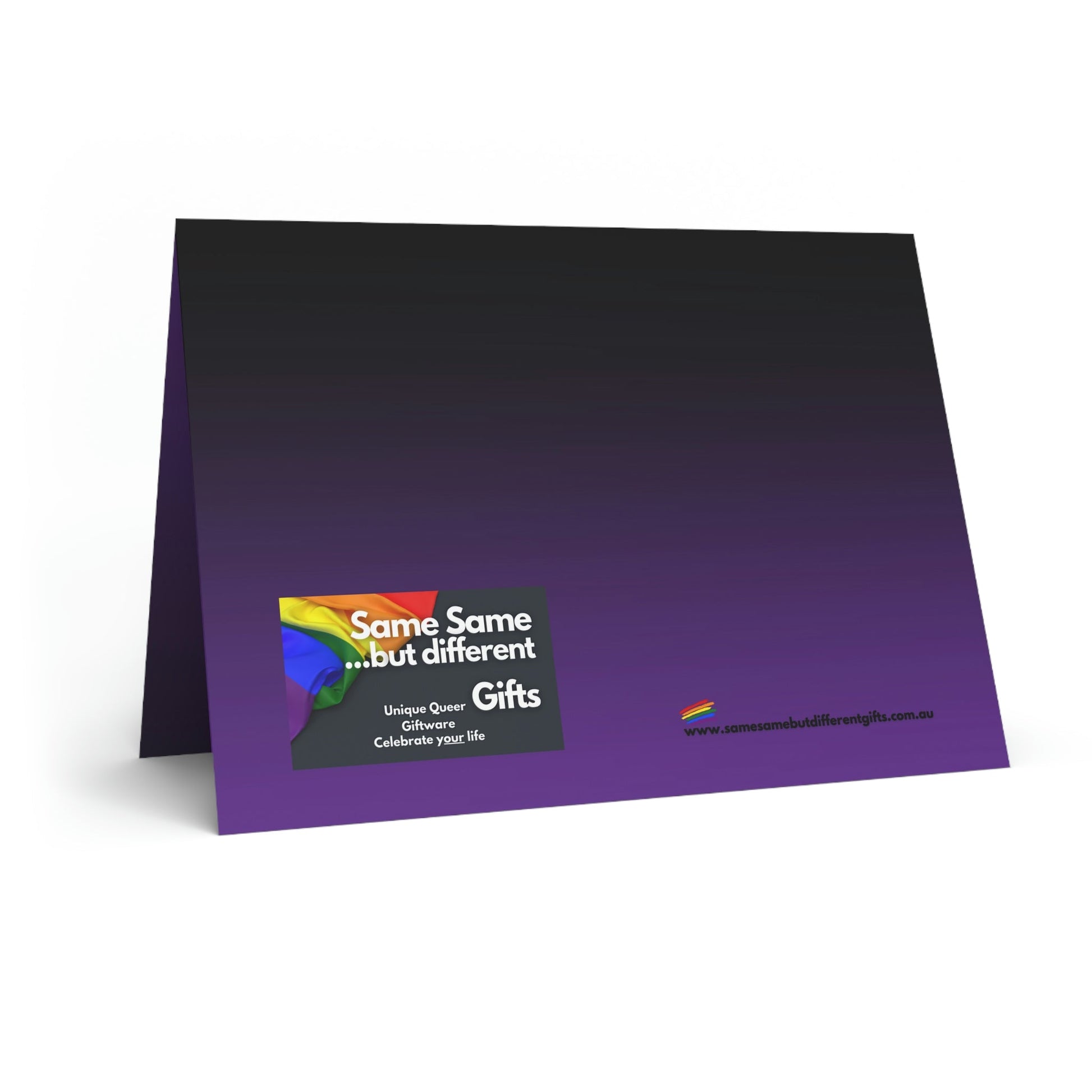 Blank Greeting Card - Make Me Melt - LGBTQIA+ Queer Pride Blank Greeting Card