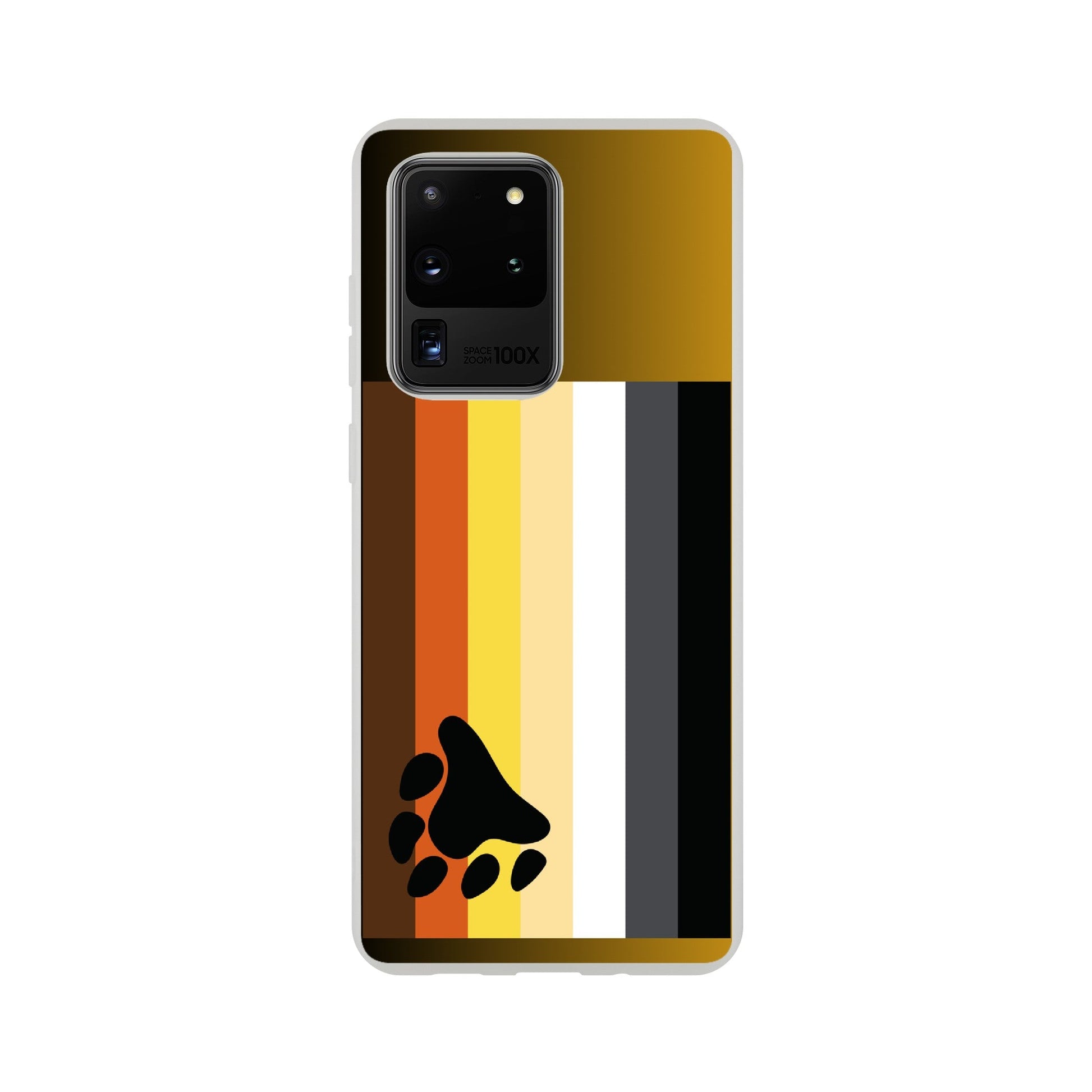 Mobile Phone Case - Brotherhood Bear Pride Flexi Phone Case - LGBTQIA+ Queer