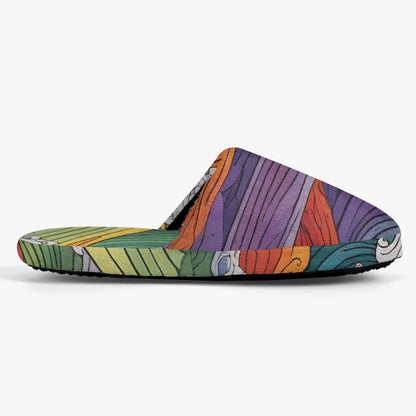 LGBTQIA+ Queer Classic Cotton Waves of Pride Slippers