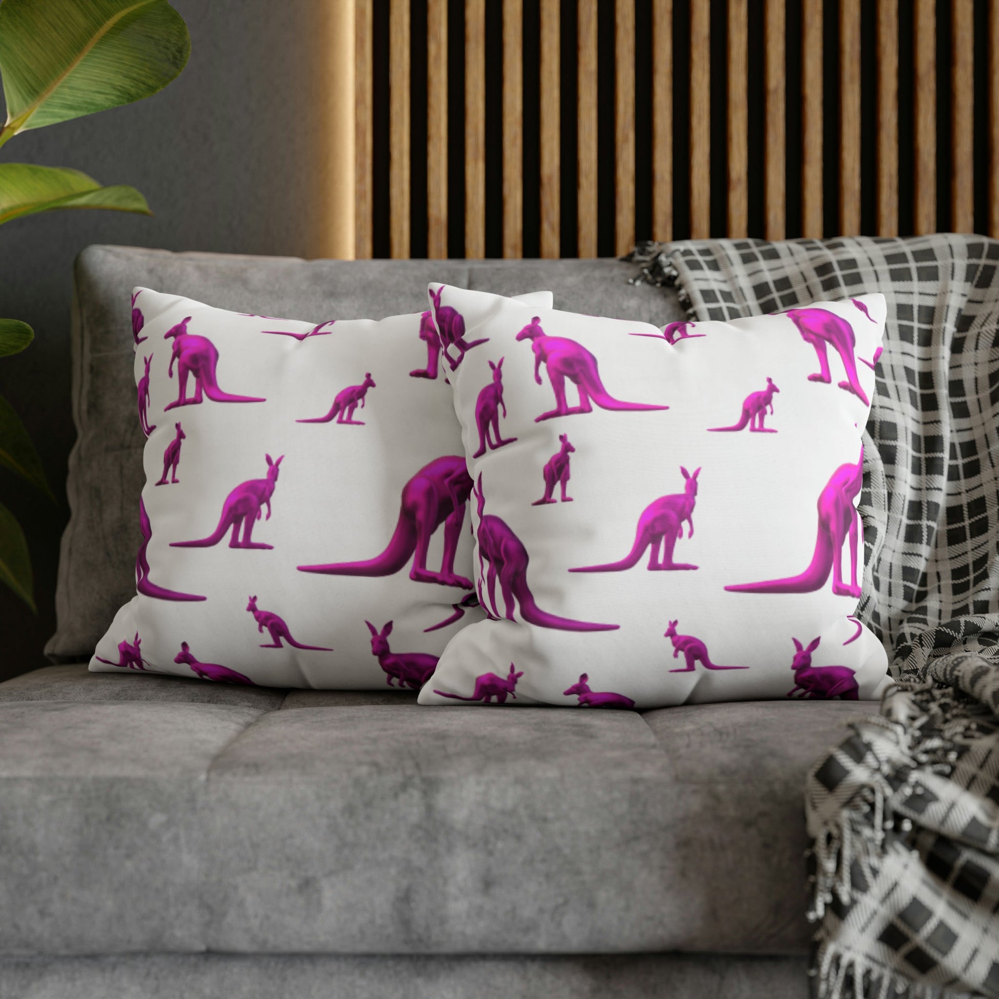 Cushion Cover - Pink Pride Roo Cushion Cover