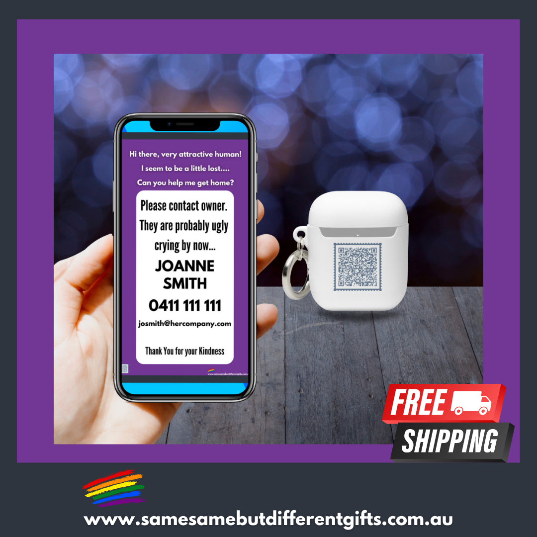 Accessories - Pride Hand AirPods QR Case