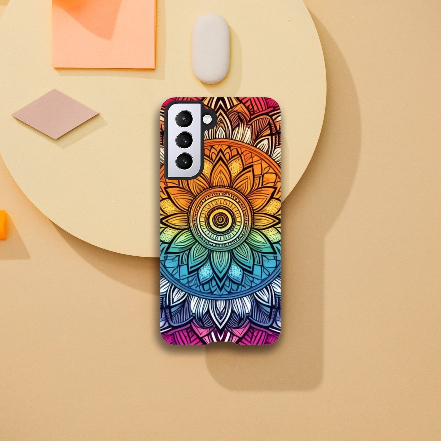 Mobile Phone Cases - Tribal Pride Drum - IPhone Case - Samsung Case - Clear - Flexi - Bio - Slim - Tough - LGBTQIA+ Mobile Phone Cases