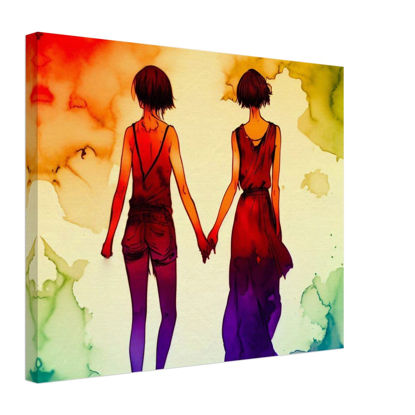 Wall Art - You & Me, Till The End Of Days Canvas