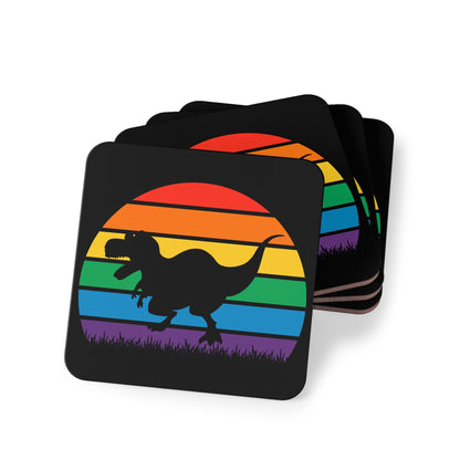 Coasters - T-Rex Dinosaur Pride Coaster Set