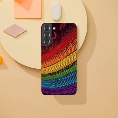 Mobile Phone Case - Pride Strings - IPhone Case - Samsung Case - Clear - Flexi - Bio - Slim - Tough - LGBTQIA+ Mobile Phone Cases