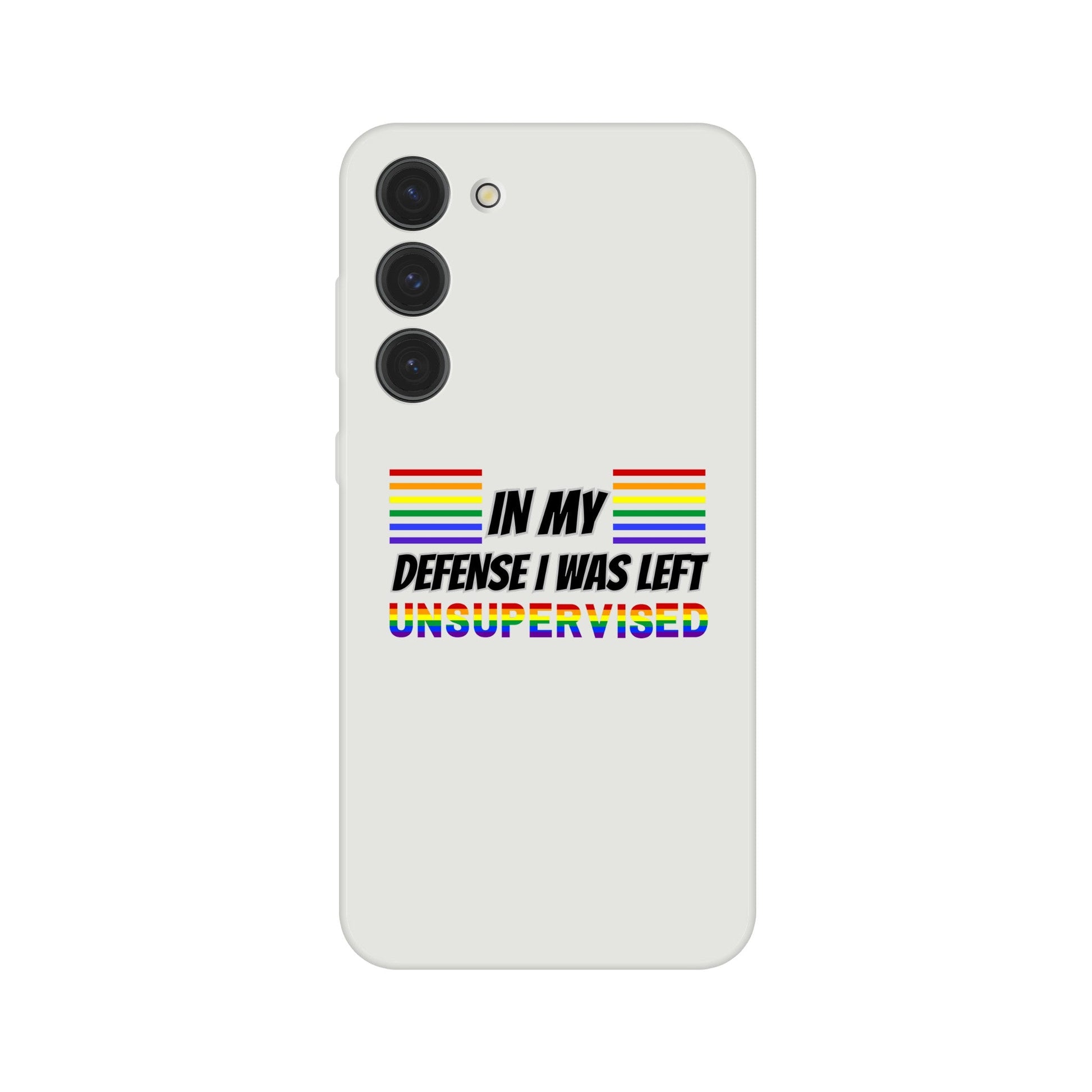 Phone Case - In My Defence - IPhone Case - Samsung Case - Clear - Flexi - Bio - Slim - Tough - LGBTQIA+ Mobile Phone Cases