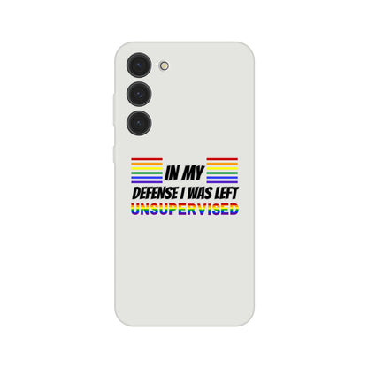 Phone Case - In My Defence - IPhone Case - Samsung Case - Clear - Flexi - Bio - Slim - Tough - LGBTQIA+ Mobile Phone Cases