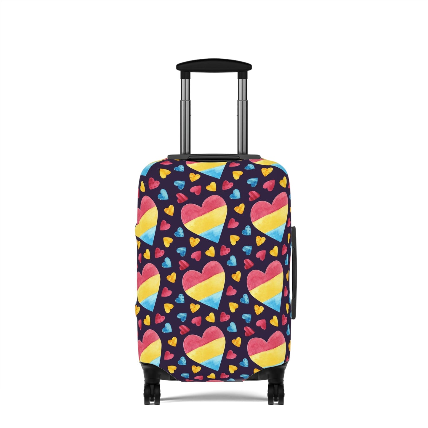 Accessories - Pan Heart Pride Luggage Cover