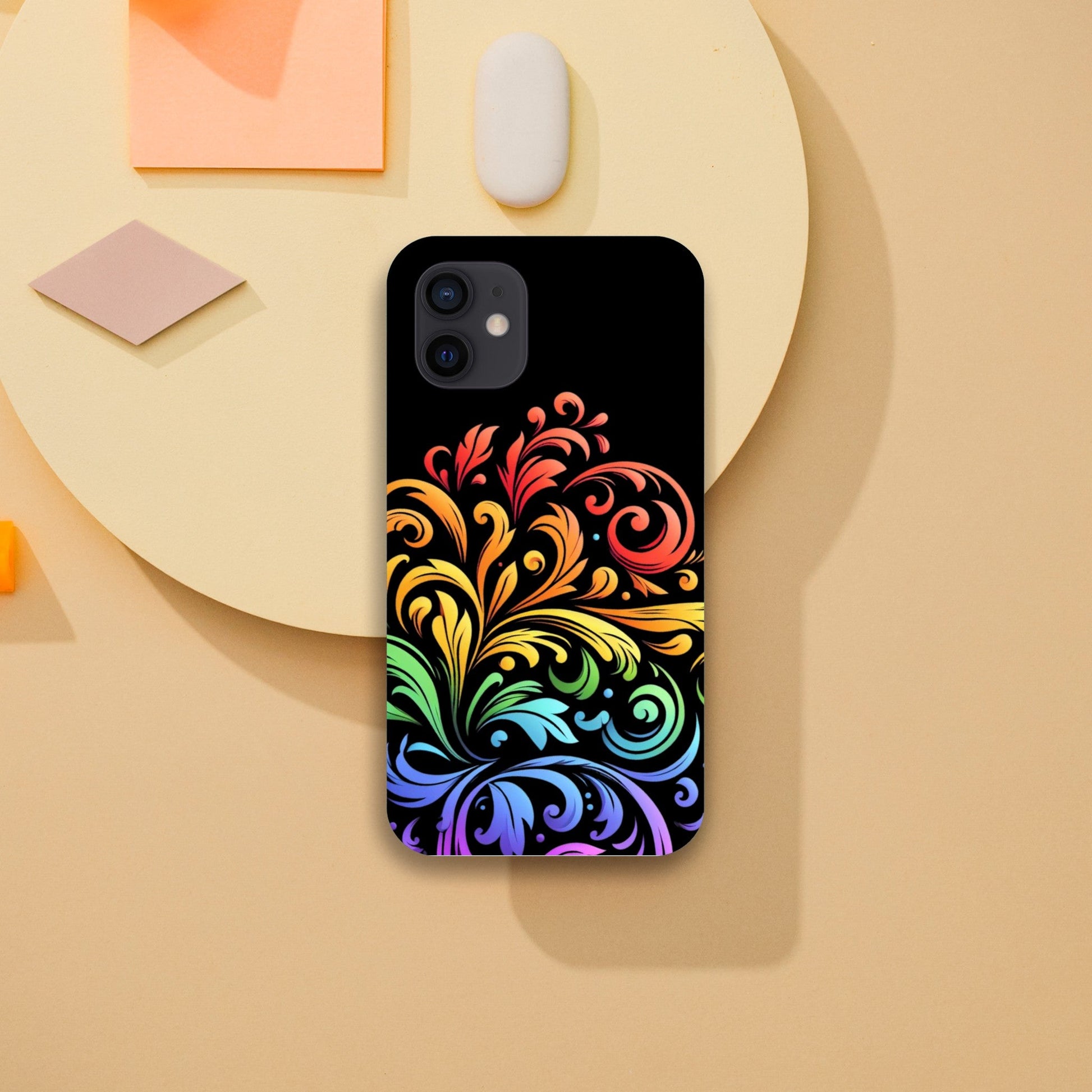 Mobile Phone Case - Pride Ferns- IPhone Case - Samsung Case - Clear - Flexi - Bio - Slim - Tough - LGBTQIA+ Mobile Phone Cases