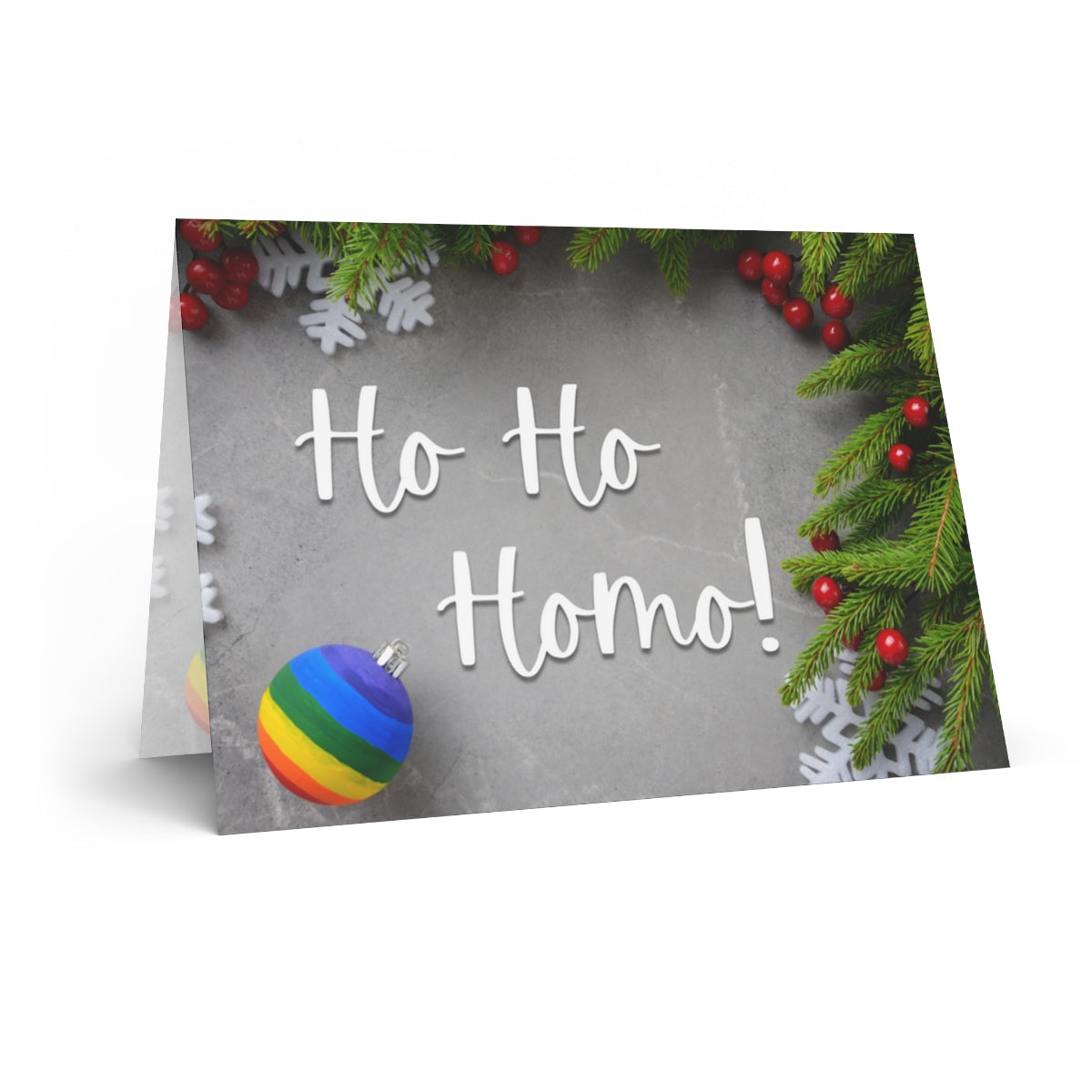 Greeting Card - Ho Ho Homo Greeting Card