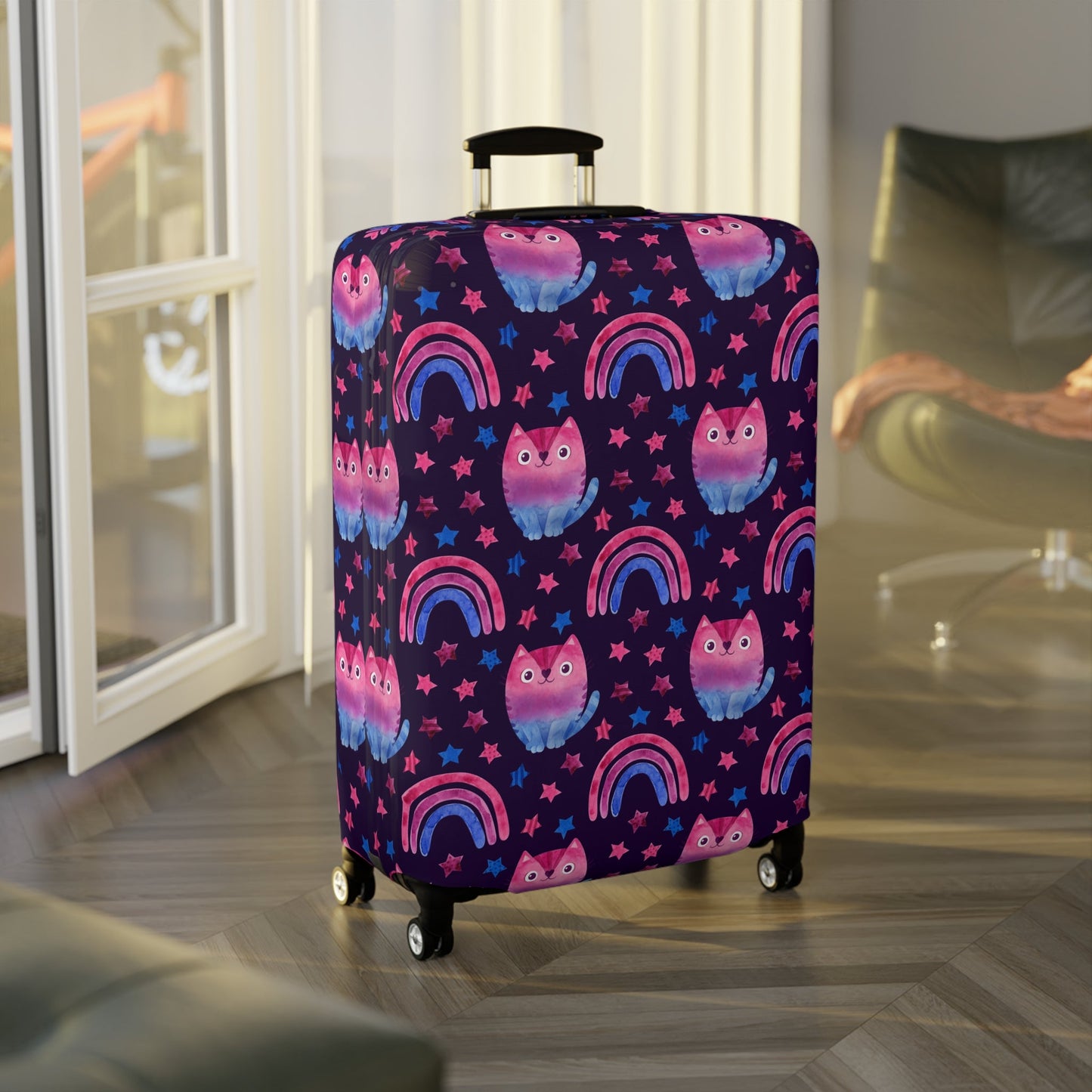 Accessories - Bi Kitty Pride Luggage Cover