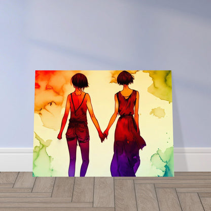 Wall Art - You & Me, Till The End Of Days Canvas - Premium Matte Paper Poster