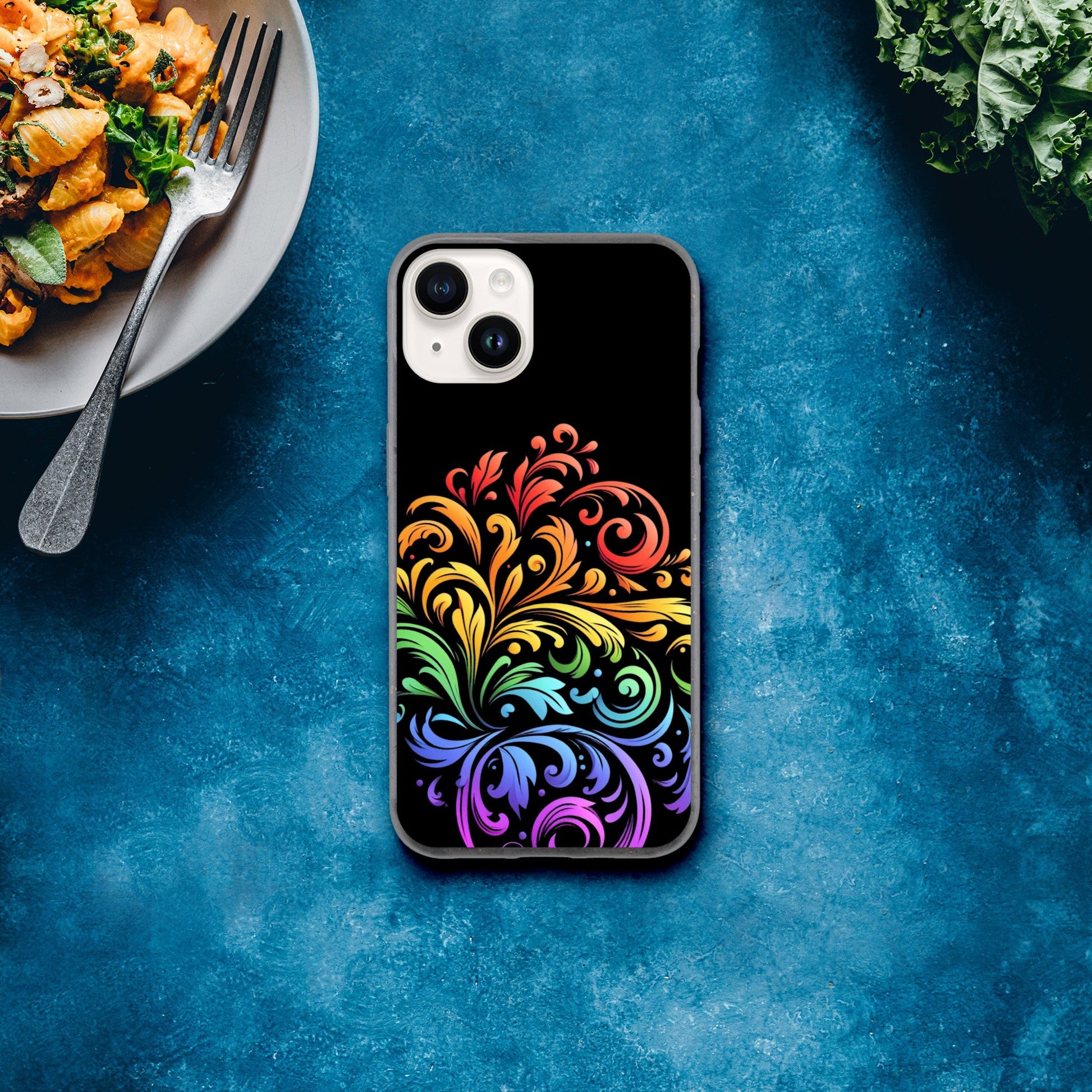 Mobile Phone Case - Pride Ferns- IPhone Case - Samsung Case - Clear - Flexi - Bio - Slim - Tough - LGBTQIA+ Mobile Phone Cases