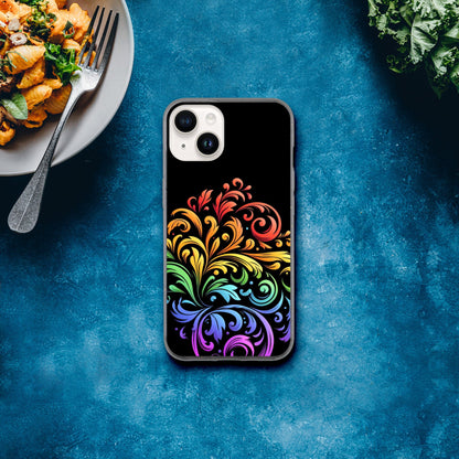 Mobile Phone Case - Pride Ferns- IPhone Case - Samsung Case - Clear - Flexi - Bio - Slim - Tough - LGBTQIA+ Mobile Phone Cases