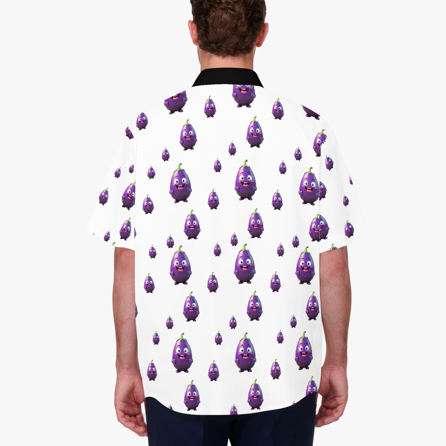 LGBTQIA+ Queer Mr Eggplant Hawaiian Shirt