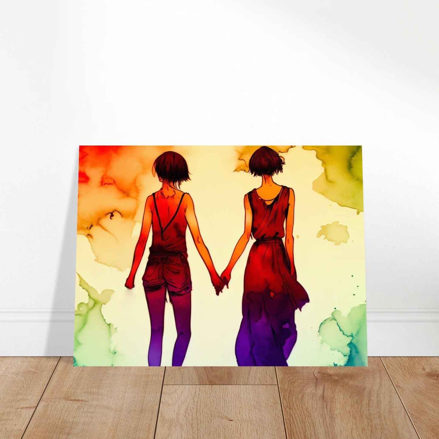 Wall Art - You & Me, Till The End Of Days Canvas - Premium Matte Paper Poster