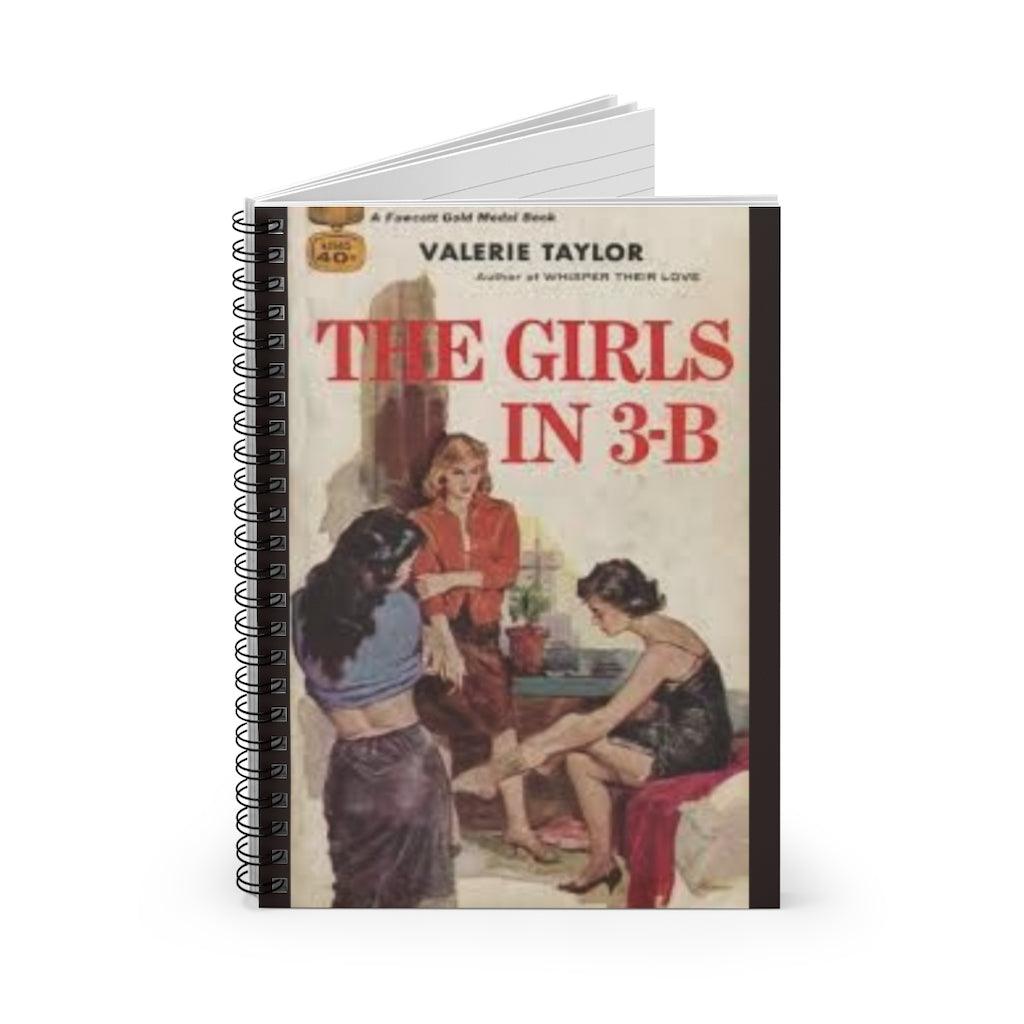 Notebooks - The Girls In 3B - Spiral Ruled Line Notebook