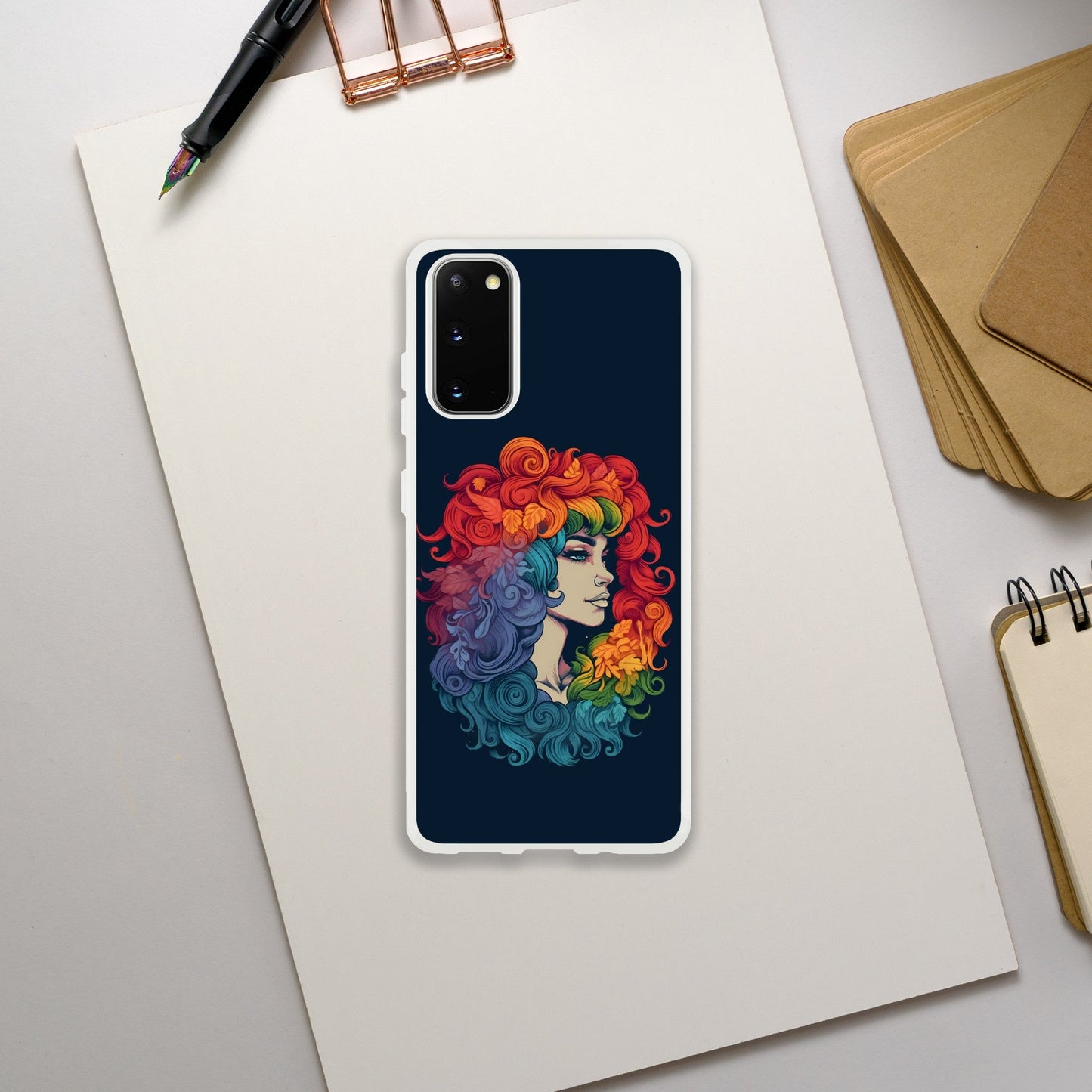 Mobile Phone Case - All Hair Yeah Yeah Pride Flexi Phone Case - LGBTQIA+ Queer