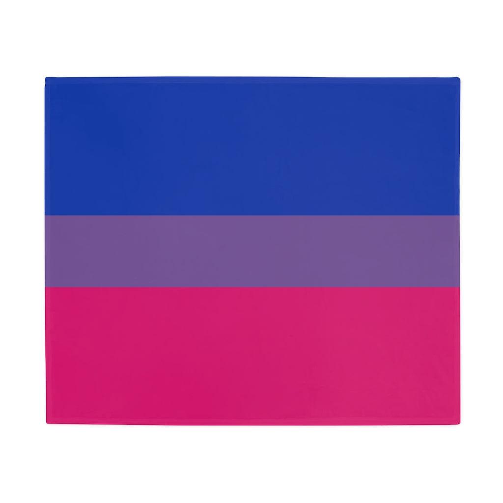 Throw Blanket - Bi Pride Throw Blanket