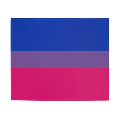 Throw Blanket - Bi Pride Throw Blanket