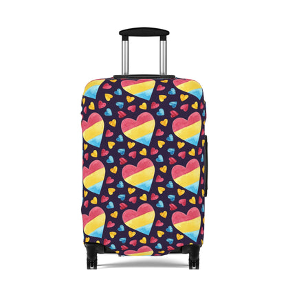 Accessories - Pan Heart Pride Luggage Cover