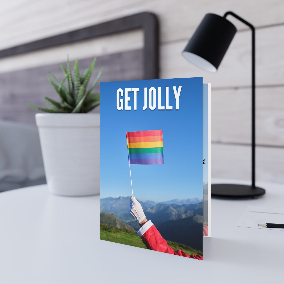 Greeting Card - Get Jolly Greeting Card