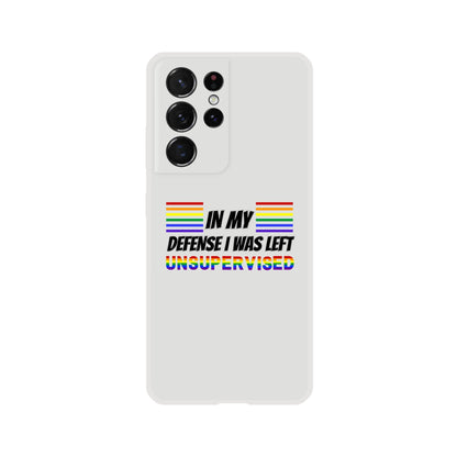 Phone Case - In My Defence - IPhone Case - Samsung Case - Clear - Flexi - Bio - Slim - Tough - LGBTQIA+ Mobile Phone Cases