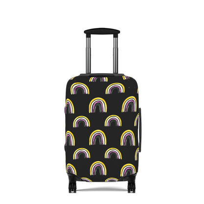 Accessories - Enby Rainbow Luggage Cover