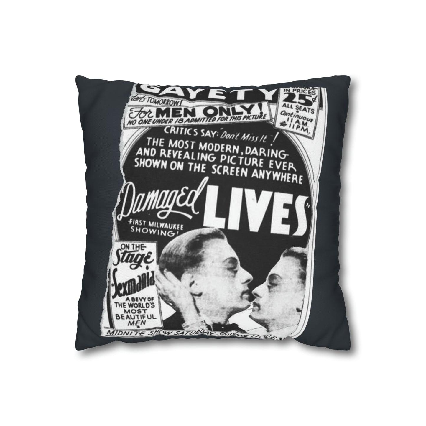 Cushion Cover - Damaged Lives Cushion Cover