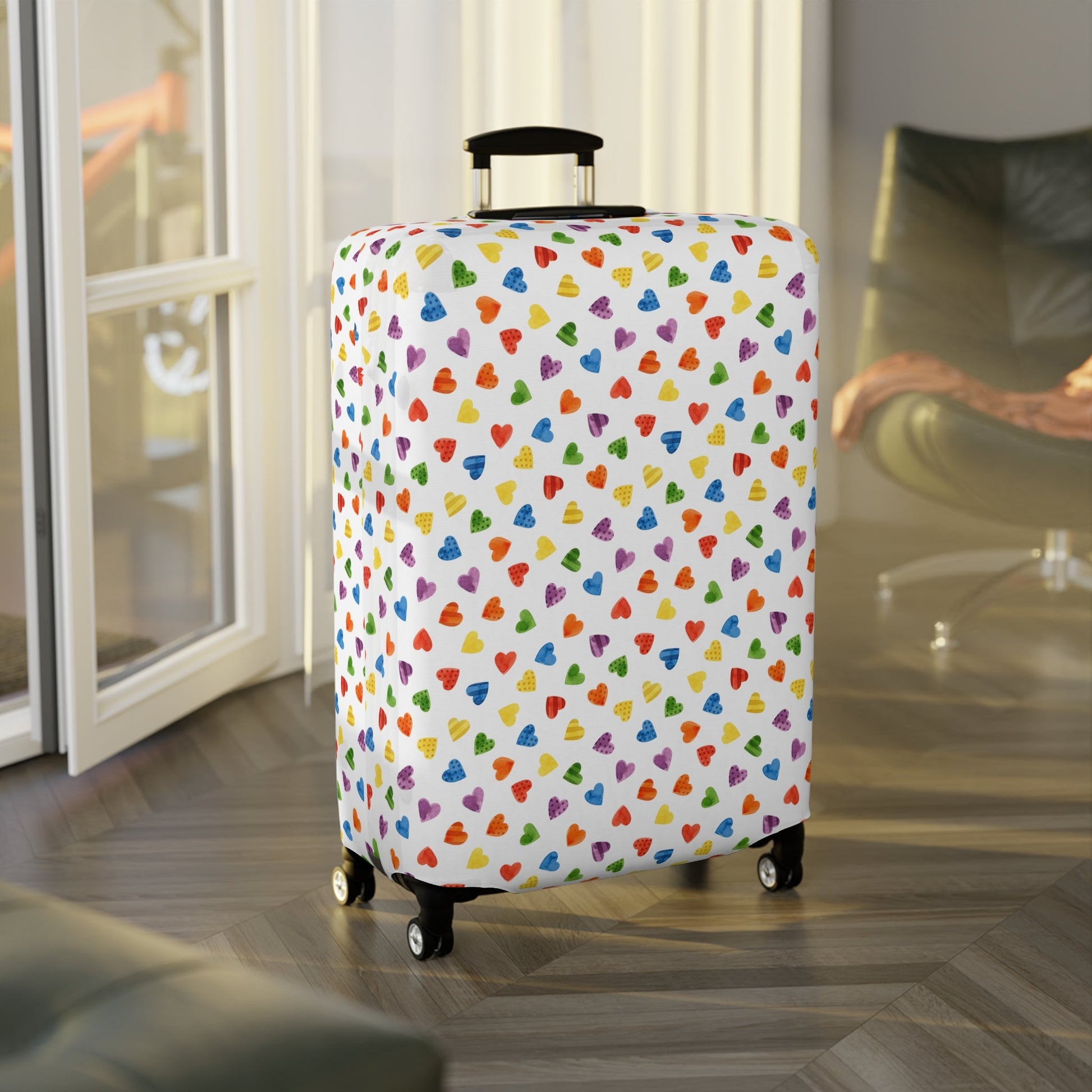 Accessories - Pride Hearts Luggage Cover