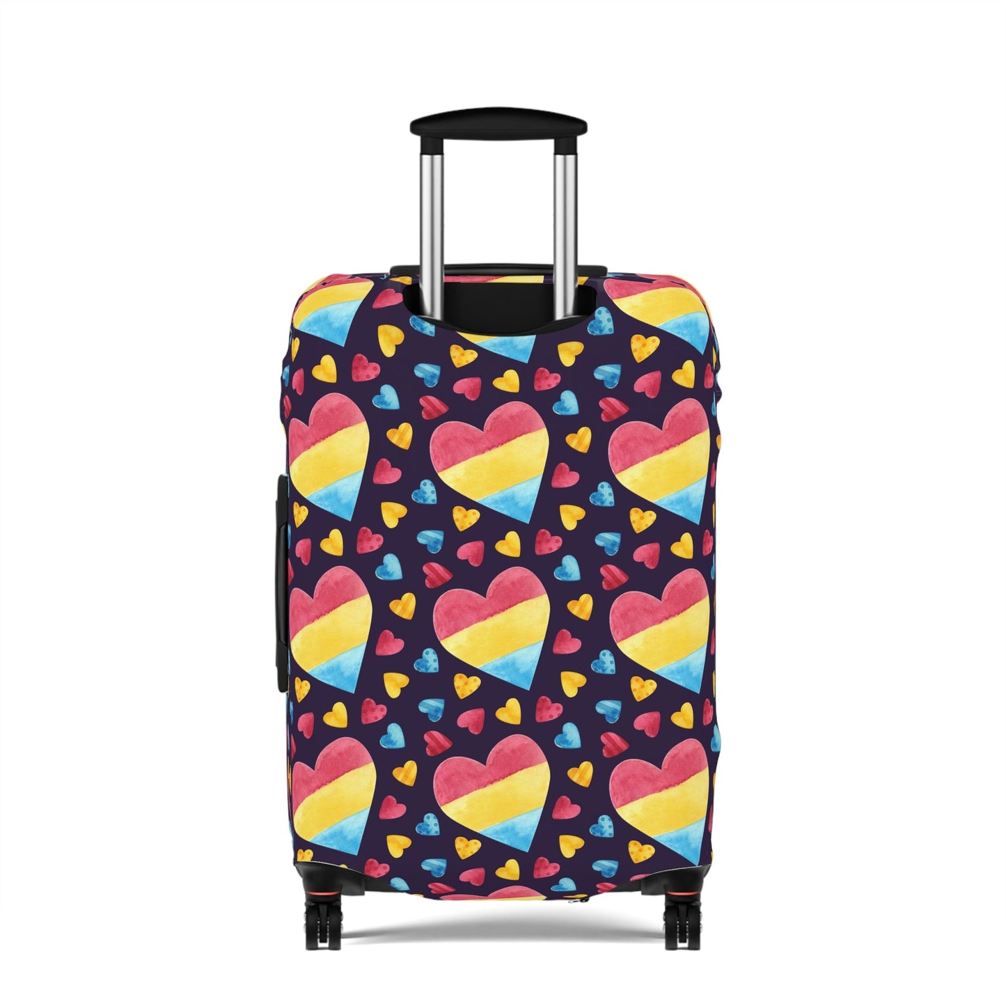 Accessories - Pan Heart Pride Luggage Cover