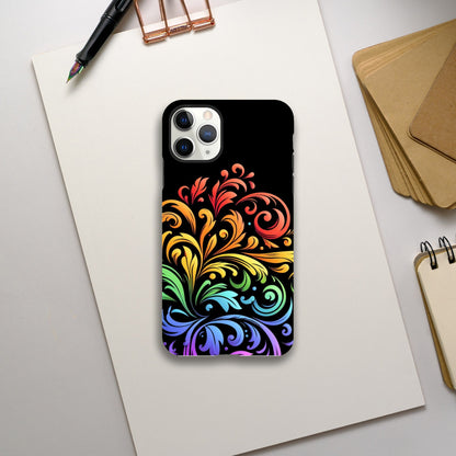 Mobile Phone Case - Pride Ferns- IPhone Case - Samsung Case - Clear - Flexi - Bio - Slim - Tough - LGBTQIA+ Mobile Phone Cases