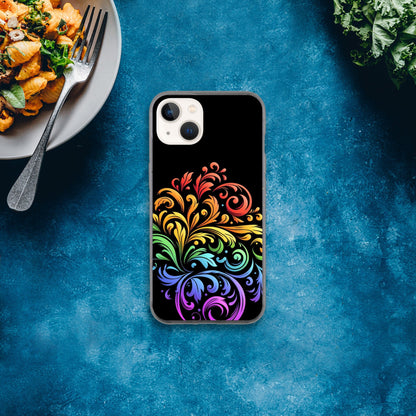 Mobile Phone Case - Pride Ferns- IPhone Case - Samsung Case - Clear - Flexi - Bio - Slim - Tough - LGBTQIA+ Mobile Phone Cases