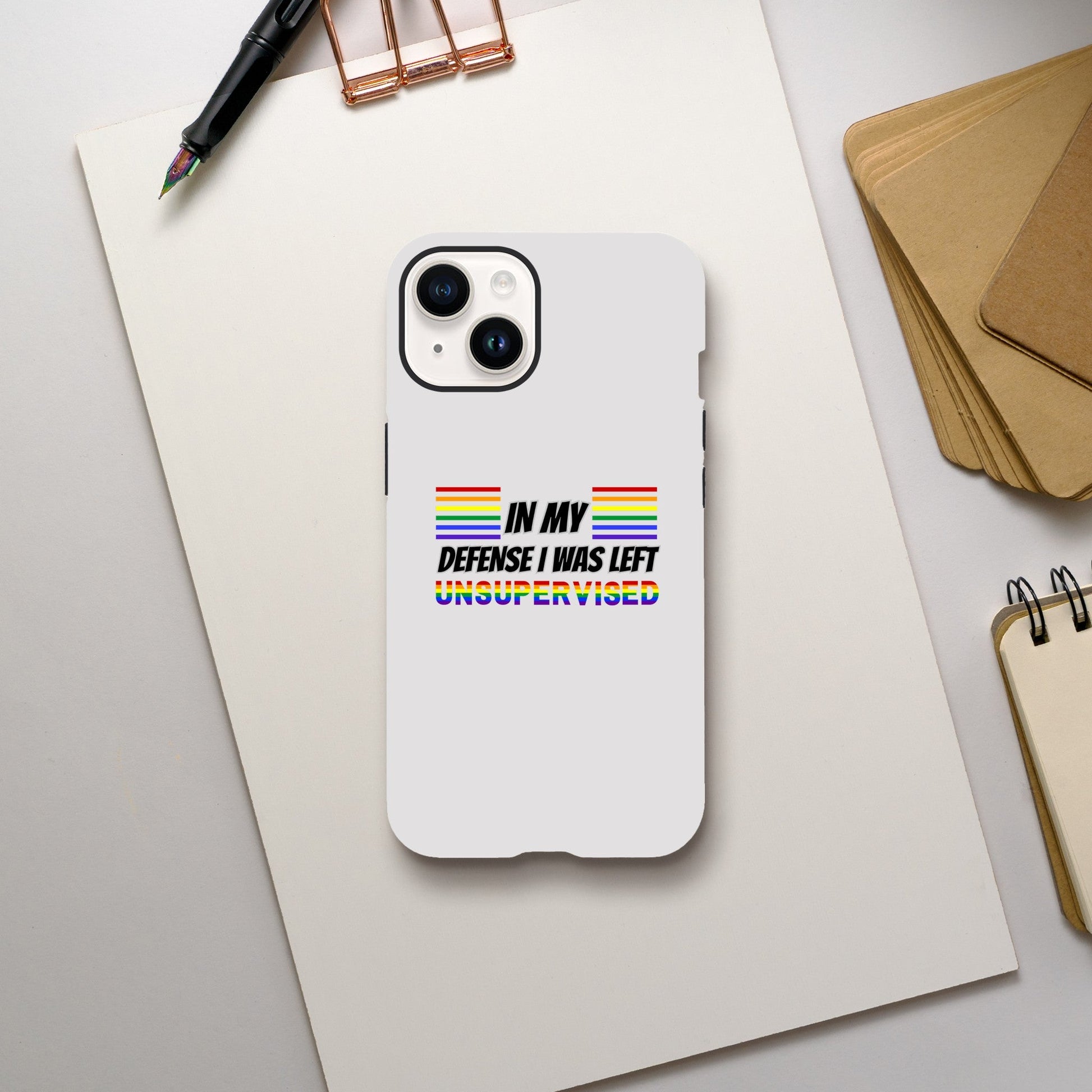 Phone Case - In My Defence - IPhone Case - Samsung Case - Clear - Flexi - Bio - Slim - Tough - LGBTQIA+ Mobile Phone Cases