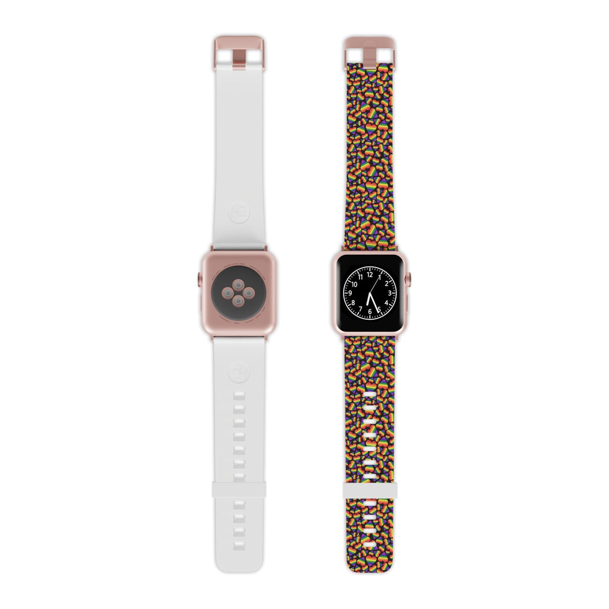 Accessories - Jelly Pride Hearts Watch Band For Apple Watch