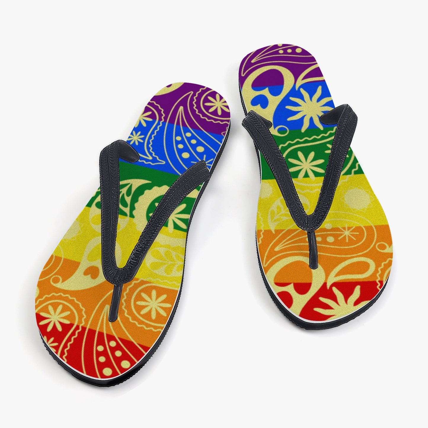 LGBTQIA+ Queer Paisley Gay Thongs